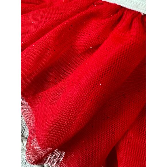 Build A Bear Workshop BABW Blessed T-Shirt w Glitter Red TuTu Skirt Christmas - Picture 11 of 12